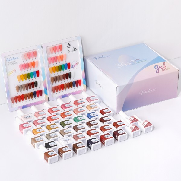 UV Gel Polish Set - Transparent