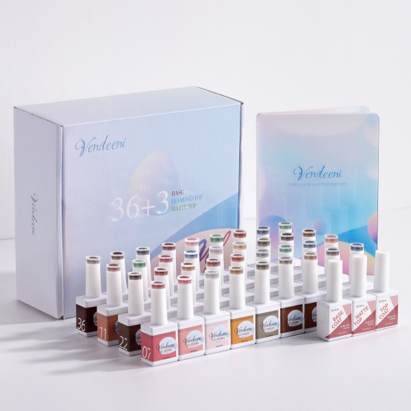 UV Gel Polish Set - Transparent