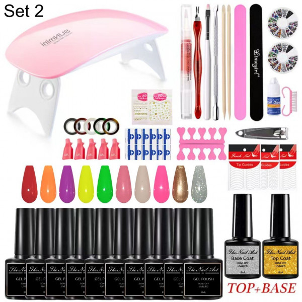 54Pc Gel Overlay Starter Kit - 02