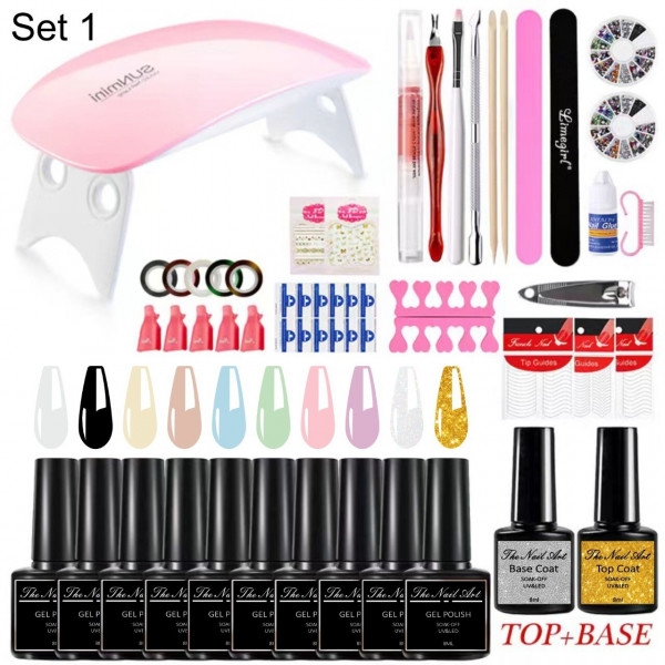 54Pc Gel Overlay Starter Kit - 01